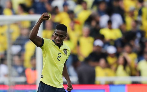 Félix Torres es el goleador de la selección de Ecuador en las eliminatorias.