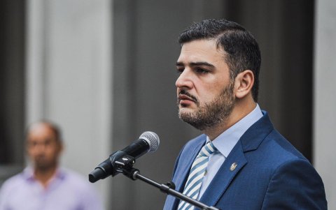 Figura. El alcalde de Guayaquil, Aquiles Álvarez Henriques.