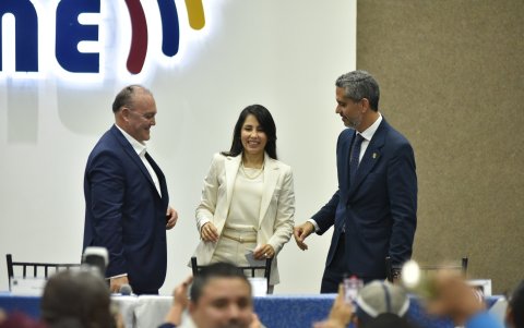 El binomio de Luisa González y Diego Borja son beneficiarios de un incentivo electoral por su alianza con el movimiento RETO.