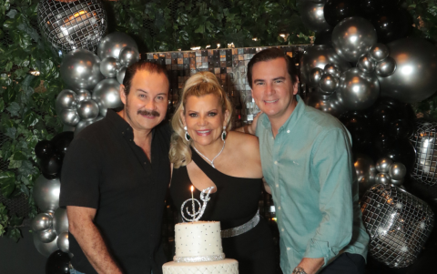 Juan Carlos Pita, Jessica y Walter Frei.