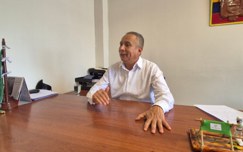 Galo Meza es el alcalde de Balzar desde el 14 de mayo de 2023.