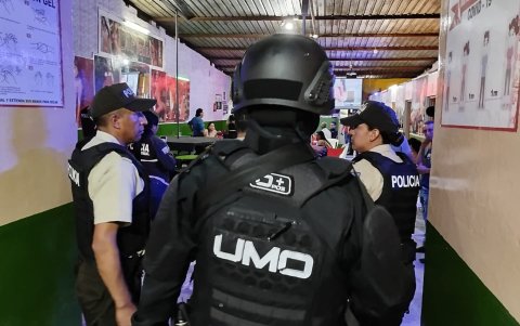 En el control realizado por la Policía Nacional en los centros de tolerancia.