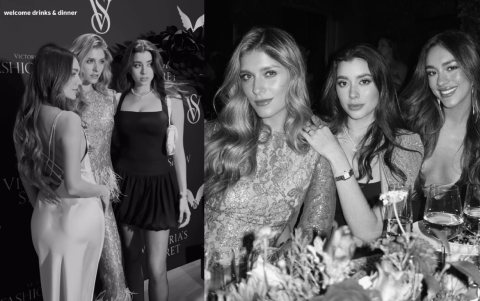 Varias latinas fueron invitadas al show.