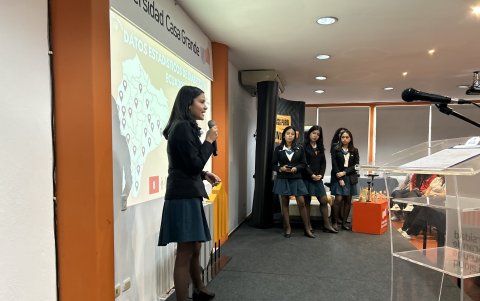 Los alumnos han preparado varios proyectos para este empredimiento.