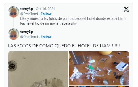 Captura de pantalla de la cuenta @petrotomi