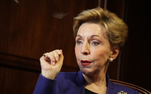 Personaje. La empresaria Joyce de Ginatta.