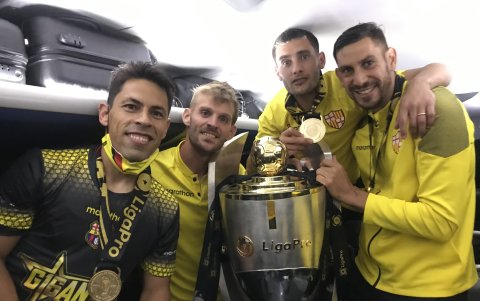 Matías Oyola y Xavier Burrai ganaron el campeonato ecuatoriano en la temporada 2020.