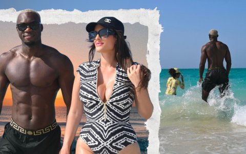 Felipe Caicedo y su esposa María García causan sensación en redes sociales.