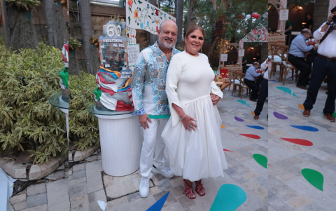 Guido junto a su esposa, Vivian Ripalda.