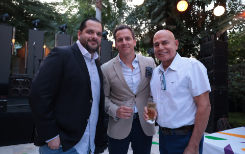 Guido Álex Jalil, Juan Carlos Amador y Marco Tulio Hidalgo.