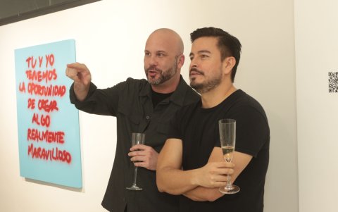 Diego Navarro y Erick Bohórquez.