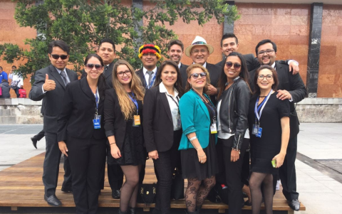 José Daniel López durante su paso por la Secom.