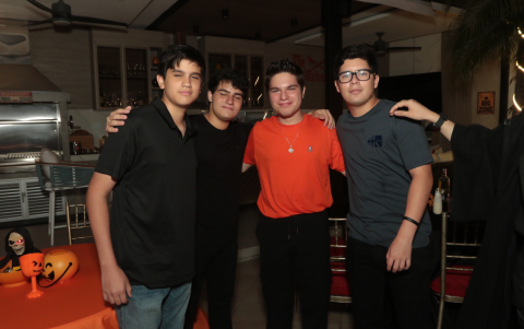 Carlos Cassanello, Ian Hanze, Ernesto Encalada y Luis Aguilar.