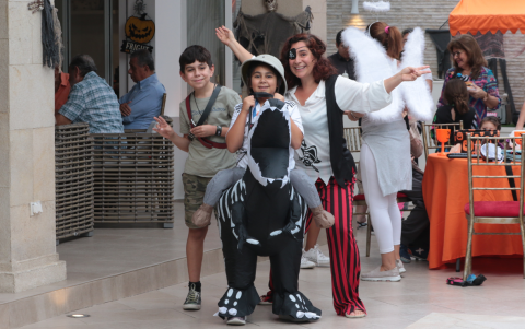 Ángel, Olivia y Françoise Pavez.