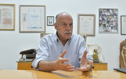 Diálogo. Ricardo Koenig, presidente de la Benemérita Sociedad Protectora de la Infancia.