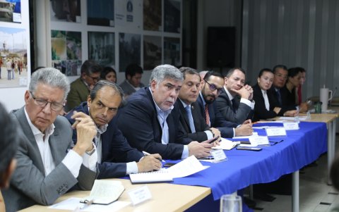 Sesión. Parte de los integrantes del Comité Asesor que se reunió este 24 de octubre de 2024.