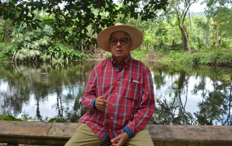 Eumeny Álava vive en el recinto Cabello y allí encuentra su oasis de inspiración.