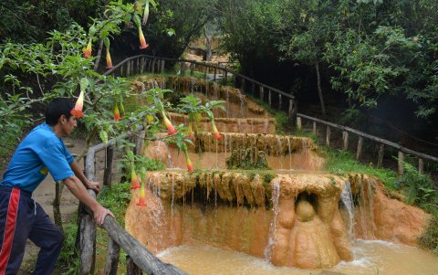 PELILEO. Ahora el centro sirve para que los visitantes recarguen energias.