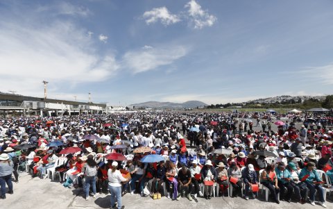 La concentración duró más de 9 horas.