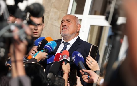 El líder de GERB, el exministro Boiko Borisov