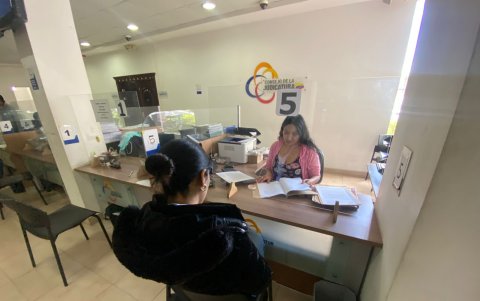 Las audiencias en caso de flagrancia y materia constitucional será atendido por los jueces.