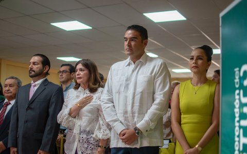 Autoridades de Samborondón.