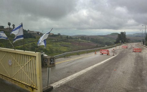 Vista de Metula, un pueblo israelí a 150 metros de la frontera con el Líbano.