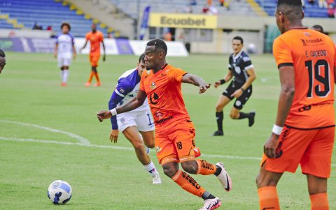 Cristian Penilla fue de los puntos altos de Libertad en el triunfo sobre Imbabura.