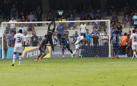 Gilmar Napa y un error que le costó tres puntos a Emelec.