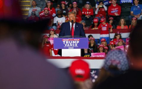 El candidato republicano a la Casa Blanca, Donald Trump.