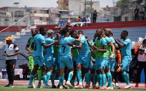 Libertad FCen la goleada a El Nacional en la fecha 13 de la segunda fase de LigaPro