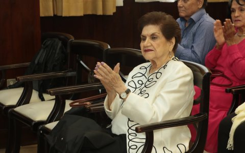 Jenny Negrete, madre de Gino Molinari.