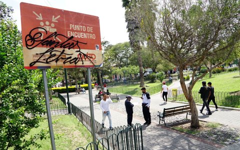 Proyecto. Mejorar el Parque Central de Tumbaco está dentro del plan.
