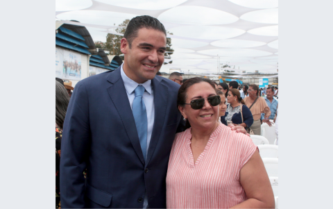 Juan José Yúnez y Carmen Moreira.