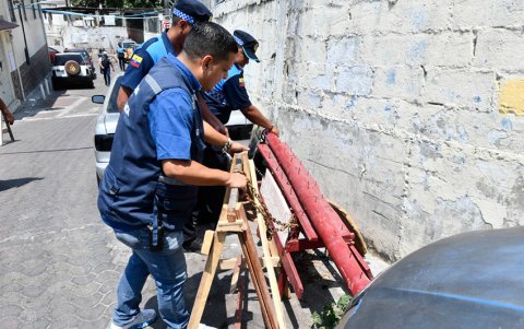 Operativo similar se dio en el Cerro del Carmen.