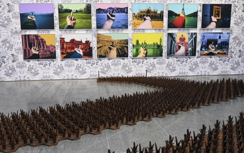 El artista chino reúne trabajos realizados en los últimos 20 años de trayectoria