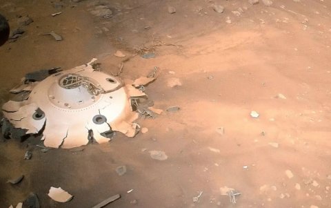 Hallazgo en Marte.