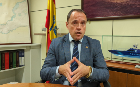 Francisco Andrés Suárez es el titular del control de drogas de la Aduana española.