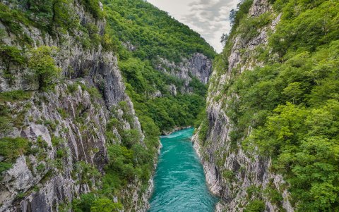 Parque Nacional de Durmitor (Montenegro), atractivo para los visitantes.