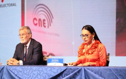 El CNE ha adelantado que dejarán sus cargos cuando sean reemplazados por el CPCCS.