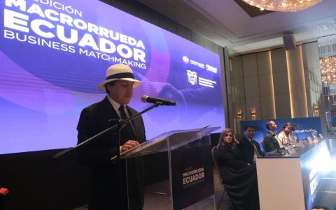 Autoridad. José Antonio Villena,  director ejecutivo de Pro Ecuador.