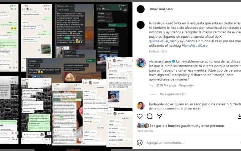 Captura de pantalla de cuenta de Instagram.