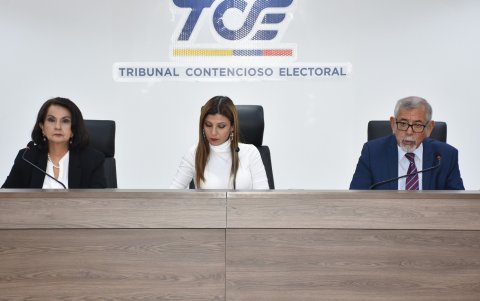 La presidenta del Tribunal Contencioso Electoral (TCE), la jueza Ivonne Coloma.