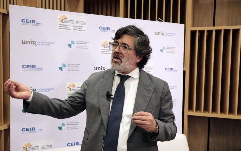 Jorge Torres, director de la UNIR, en el XV Encuentro Empresarial Iberoamericano.