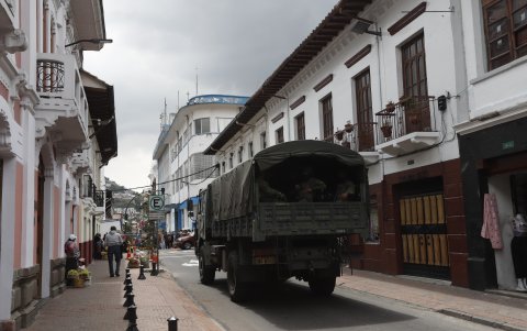 Así luce el Centro Histórico previo a la jornada de protestas de este jueves 21 de noviembre.
