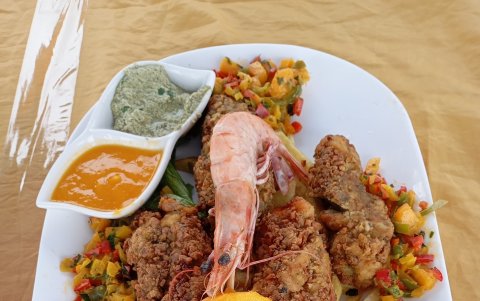 Uno de los platos que podrán dsfrutar los asistentes a este festival de gastronomía en Engabao.