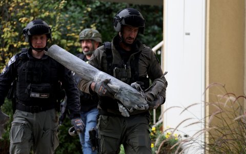 El ejército israelí se encuentra haciendo el levantamiento de investigaciones en las zonas atacadas.