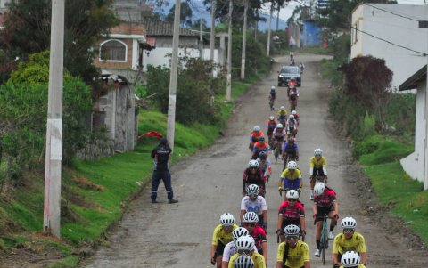 Galarza criticó principalmente la ruta de la etapa 3 de la Vuelta debido al terreno por el que tuvieron que correr.