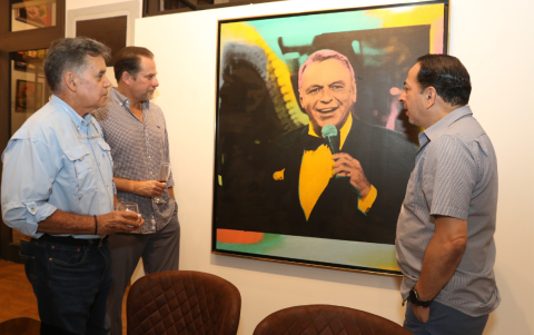 Álvaro Arízaga, Alfredo Guzmán y Marcos Ribadeneira.