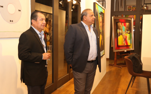 José Rodas y Leonardo Luna.